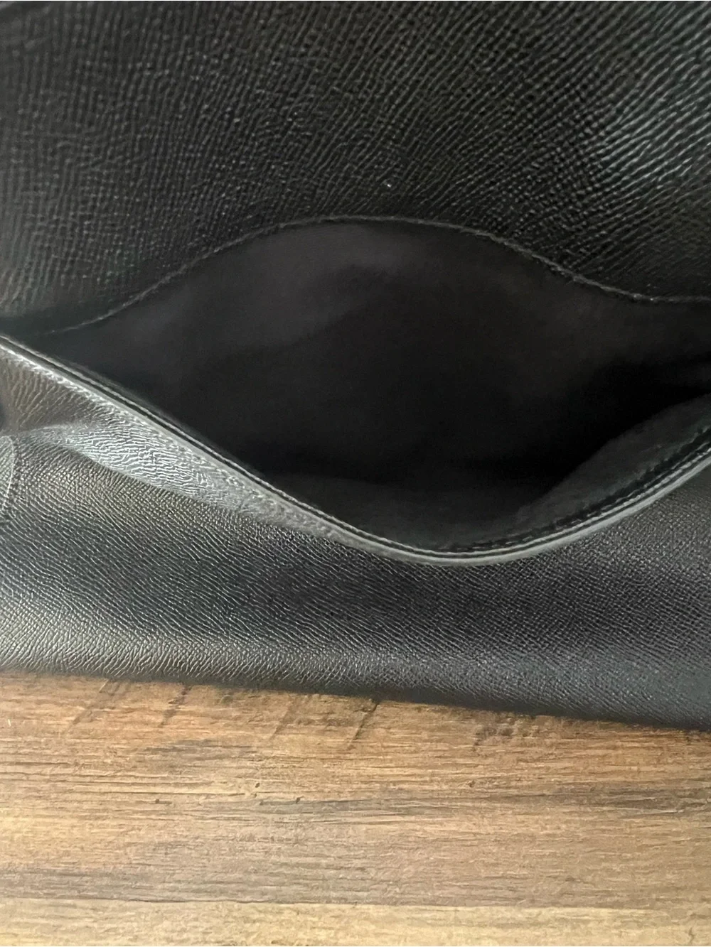 Coach sleek leather